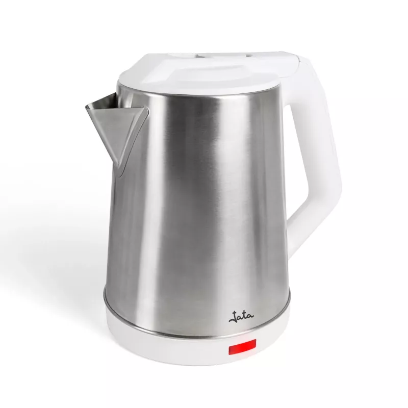 Jata JEHA1723 chaleira elétrica, 2 l, 1500 W, aço inoxidável, branca