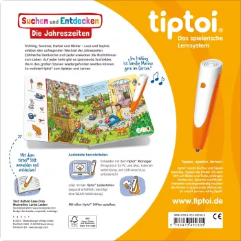 tiptoi Procurar e descobrir: As estações do ano, livro educativo