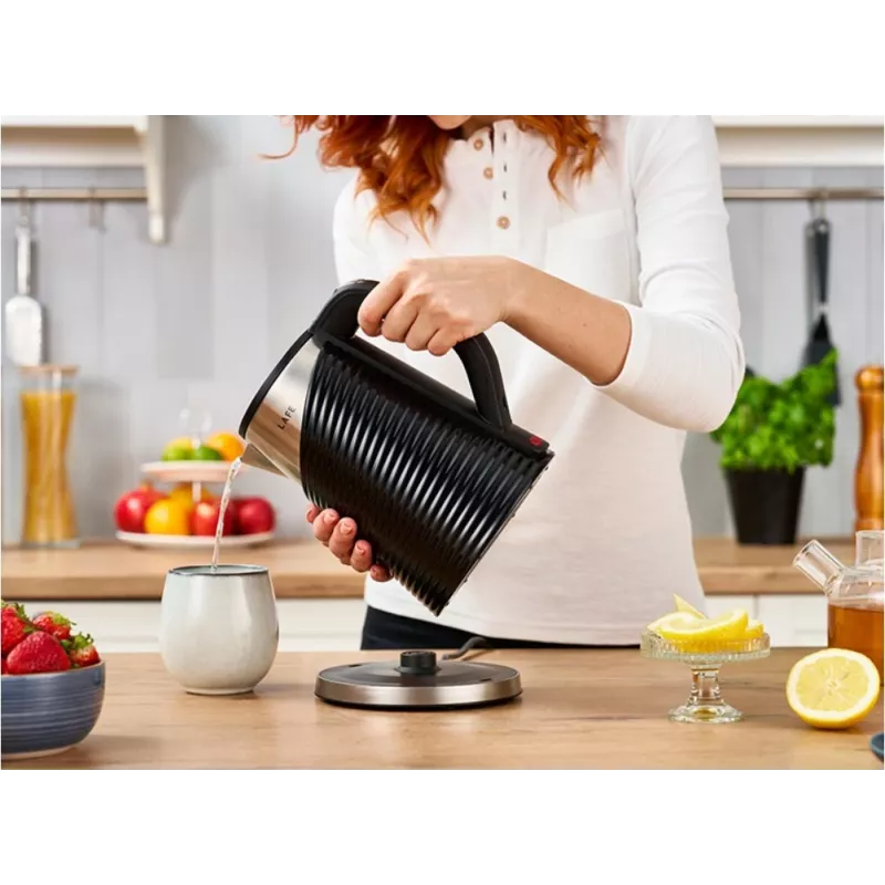 Chaleira elétrica LAFE 1,8 l 2200 W Elegant preto