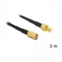 Cabo coaxial DeLOCK 88648 3m SMB preto