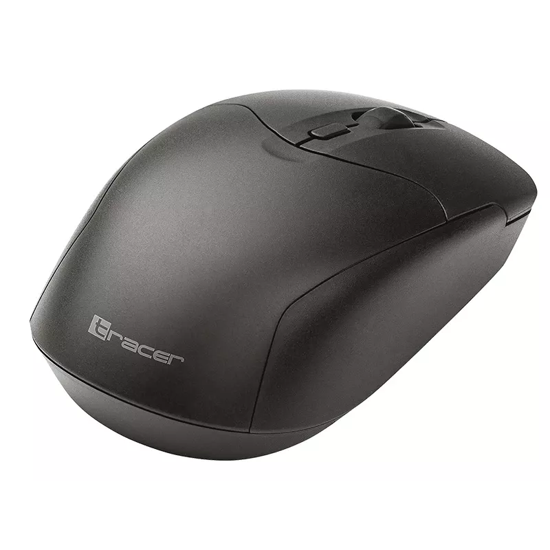 Tracer Boss RF Nano Rato ótico sem fios, 1600 DPI, preto