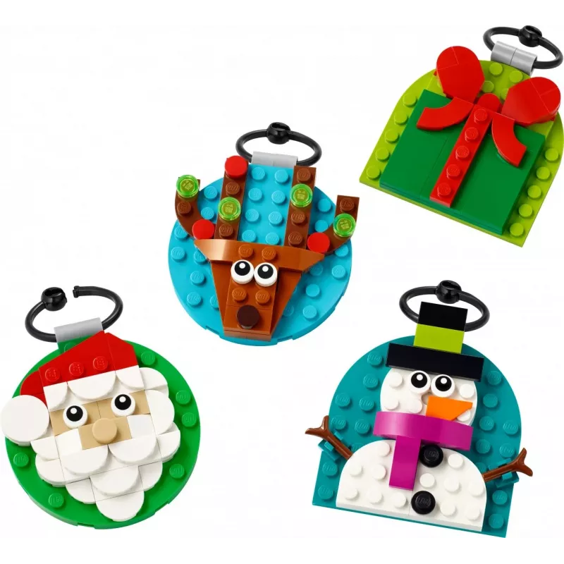 Bricks Iconic 40744 seleção de decorações de Natal