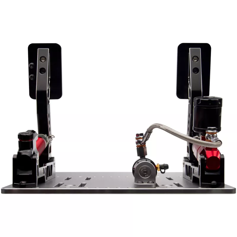 Simagic P2000 conjunto de 2 pedais hidráulicos, loadcell 100KG - Crimson Edition