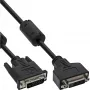 Cabo DVI-D InLine 24+1 M/F, Dual Link, 2 núcleos de ferrite, 3 m