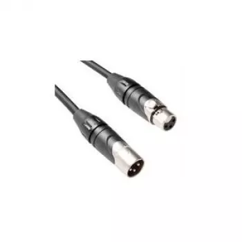 Cabo KVM Microconnect XLRMF12 preto 12 m