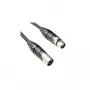 Microconnect XLRMF12 cabo de áudio XLR de 3 pinos macho-fêmea, 12 m