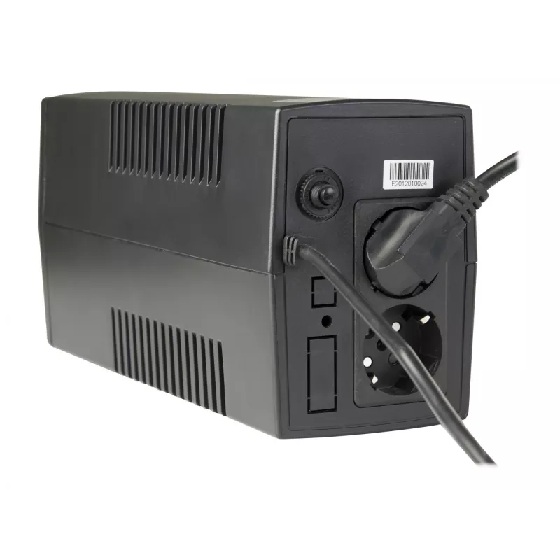 Fonte de alimentação ininterrupta (UPS) Gembird EG-UPS-B650 Line-Interactive 0,65 kVA 390 W