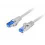 Cabo de rede LANBERG PCF6A-10CC-0500-S Cat6a S/FTP RJ-45–RJ-45 5 m cinzento LSZH
