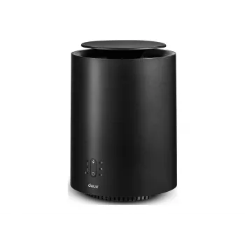 Duux Threesixty 2 Ventilador e Aquecedor Inteligente | Ventilador e aquecimento | 1800 W | Adequado para espaços até 30 m2 | Preto mate