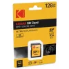 Kodak - Cartão de memória flash - 128 GB - UHS Class 3 / Class10 - 650x - SDXC UHS-I (EKMSD128GXC10HPRK)
