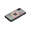 Capa para smartphone iKins para iPhone XS / XS S — design Flower Garden, preto