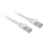 Cabo de rede Sharkoon Patch SFTP RJ-45 Cat.7a 3m Branco