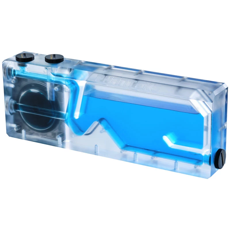 Phanteks Glacier R220C reservatório, backplate de acrílico transparente, LED DRGB (PH-R220C_02)