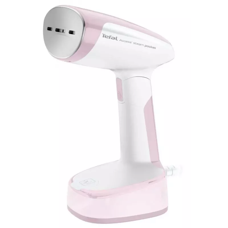 Escova a vapor Tefal DT3050, 1300 W, vapor 20 g/min, depósito 0,12 L, cabo 2,6 m, rosa