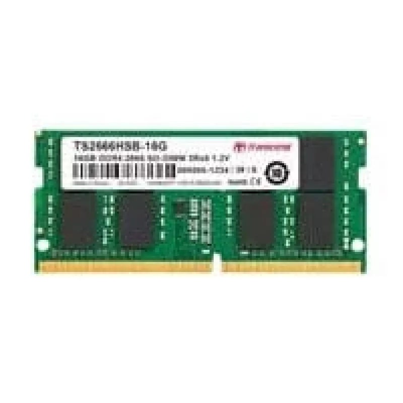 TS3200HSB-16G, 16 GB, 1 x 16 GB, DDR4, 3200 MHz, SO-DIMM 260 pinos