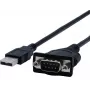 Cabo serial USB para RS-232 Exsys EX-13001, 1,8 m, chipset FTDI