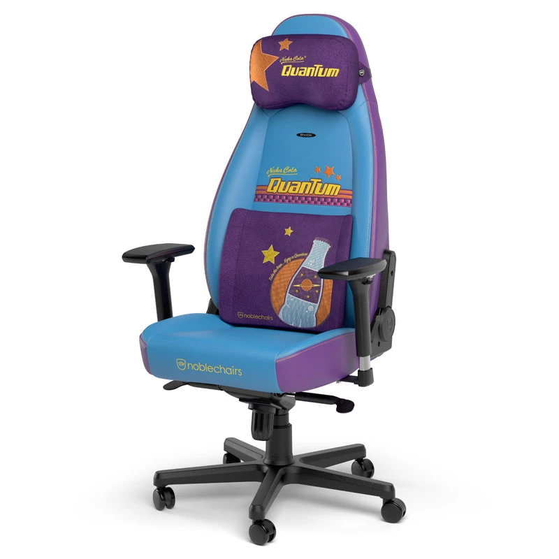 Almofada de pescoço/lombar noblechairs Fallout Nuka-Cola Quantum violeta 2 unid.