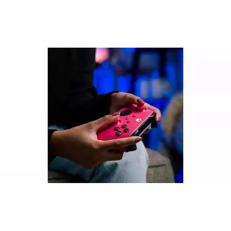Comando sem fios Microsoft Xbox Rosa, Branco Bluetooth Gamepad Analógico / Digital Xbox Series S, Android, Xbox Series X, iOS, PC