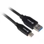 Cabo Sharkoon USB 3.2 Gen 2 USB-A macho > USB-C preto 1 metro - cabo - Digital/Dados