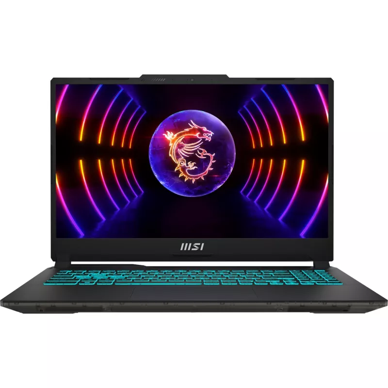 Portátil gaming MSI Cyborg 15 A13VE-1005, 15,6 polegadas FHD 144Hz, Intel Core i5-13420H, 16GB DDR5, 512GB SSD, NVIDIA GeForce RTX 4050, FreeDOS, preto