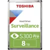 Disco rígido interno de vigilância Toshiba S300 Pro 8 TB 7200 RPM 512 MB 3.5 Serial ATA III