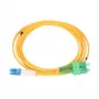Patchcord Extralink SC/APC para LC/PC monomodo duplex 9/125 µm 2 mm, 1,5 m