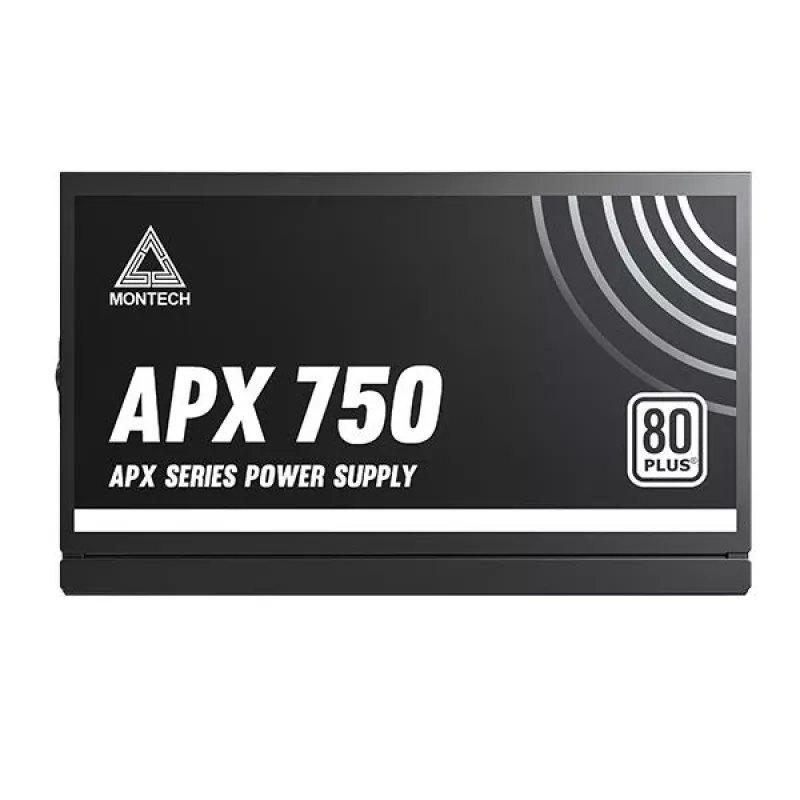 Fonte de alimentação Montech APX750 750 W 20+4 pin ATX ATX preto