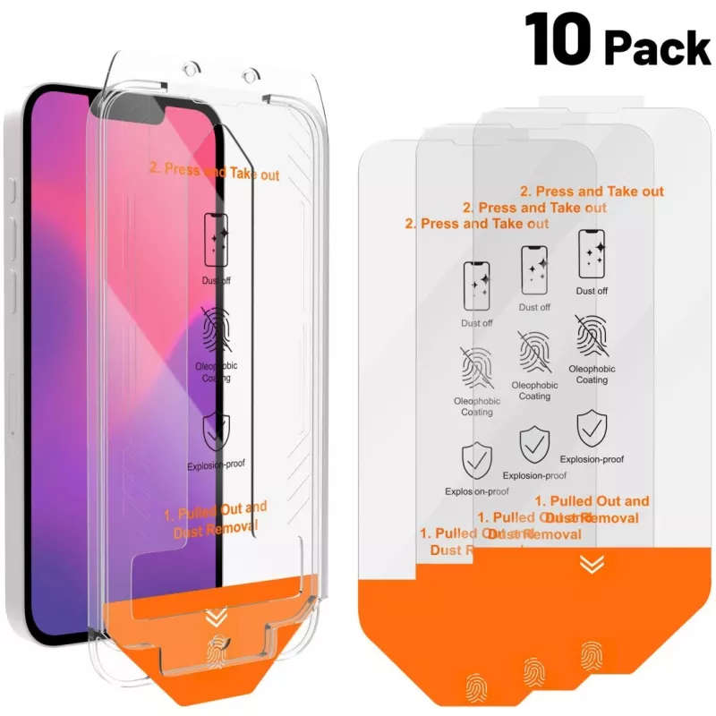 4smarts Second Glass 541424 Kit de serviço para iPhone 16e, pack de 10