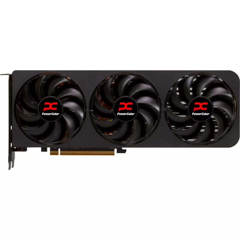 Placa gráfica PowerColor Radeon RX 9070 XT 16 GB GDDR6, PCIe x16 5.0, 256 bits, 289 mm, 3 ventoinhas