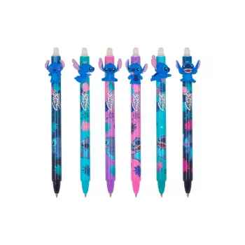 Caneta retrátil apagável Cool Pack Disney Stitch 54908PTR, tinta gel, ponta retrátil