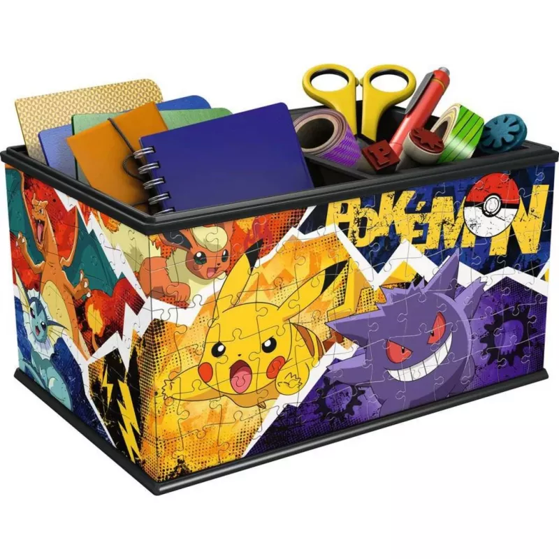 Puzzle 3D Ravensburger Pokémon 3D cartoons para criança a partir dos 8 anos