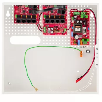 9-PORT-POE-SWITCH com fonte de alimentação com bateria ATTE IPUPS-9-11-F