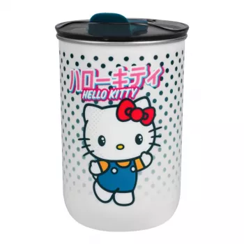 Copo térmico de viagem Paladone PP13768HK Hello Kitty 400 ml aço inoxidável