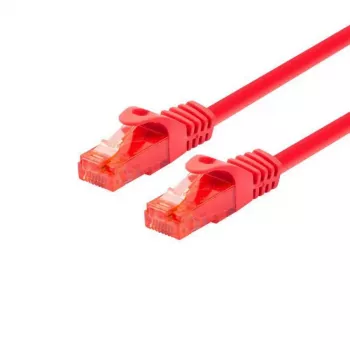 Cabo de rede LOGON Cat6 UTP 7 m vermelho, RJ-45 macho para RJ-45 macho, Cat6 UTP