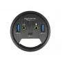 Hub USB para secretária DeLOCK 3 portas 62794