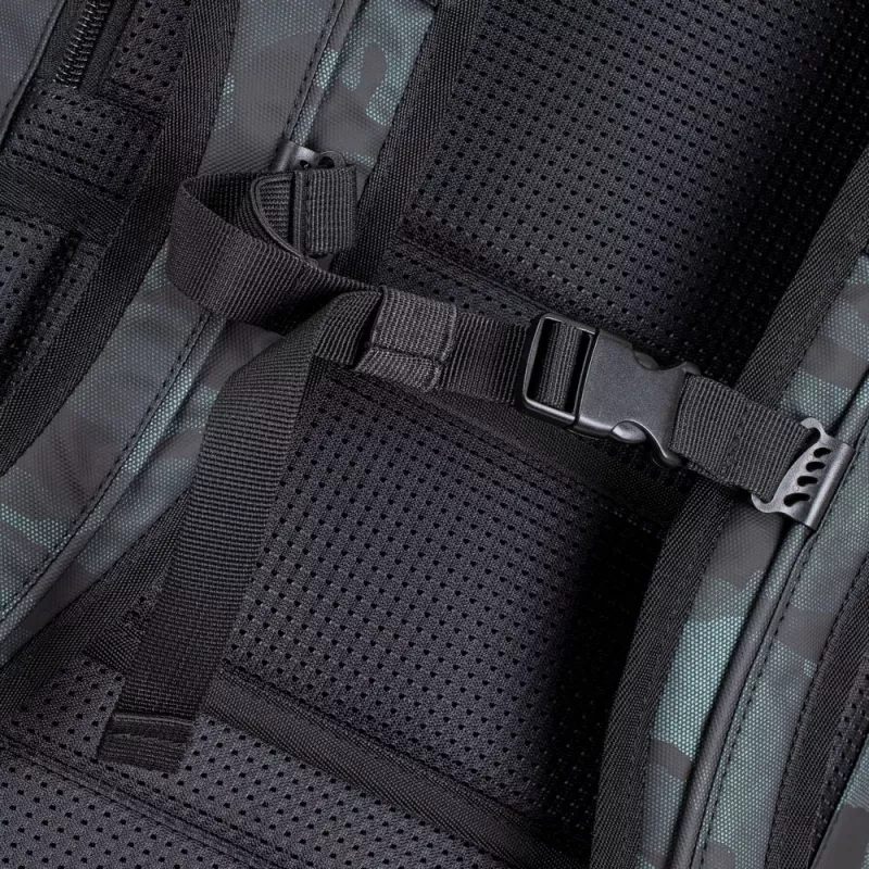 Mochila Rivacase Sherwood camuflagem, azul-marinho poliéster, poliuretano