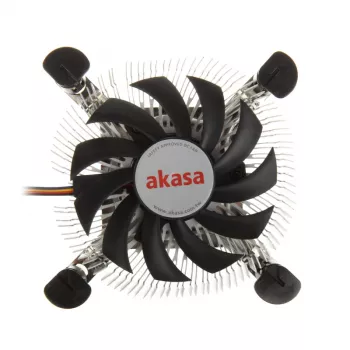 Refrigerador de CPU Akasa AK-CC7122BP01 7,5 cm alumínio azul