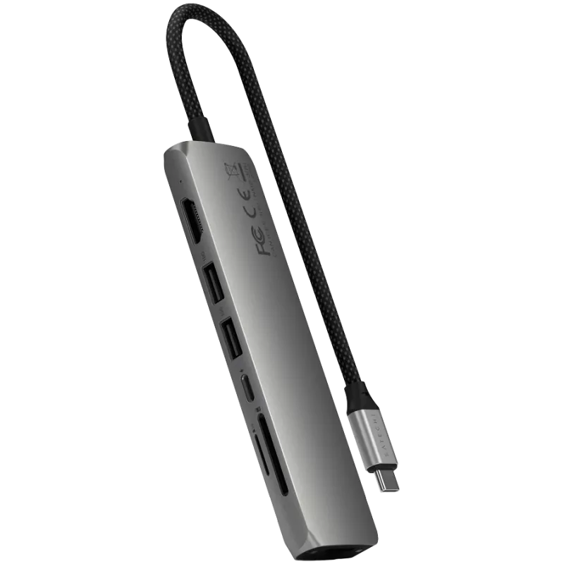 Adaptador USB-C 7-em-1 com Ethernet Satechi