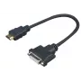 Adaptador de cabo de vídeo Vivolink PROHDMIADAPDVI 0,2 m HDMI DVI-D preto