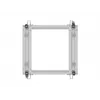 Rack 19 9U 600x600-1100 ajustável cinzento