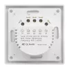 Avatto TS20-EU-W3 interruptor de luz tátil WiFi, 3 canais, AC 100-240V, 10 A, Tuya/Smart Life