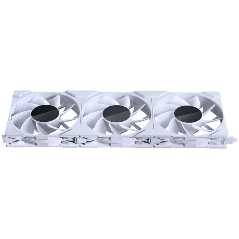 Phanteks M25 Gen2 PH-F120M25R_G2_DWT01 ventoinha de caixa 120 mm PWM D-RGB com pás invertidas, branca