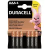 Pilha Duracell AAA R03 6 unid.