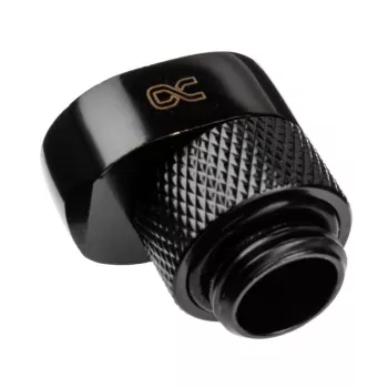 Conector de mangueira Alphacool 17604 Preto rosca de 1/4 polegadas