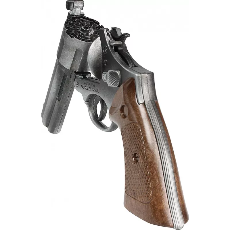Réplica de arma de serviço metálica Pulio 155127/1, design realista, construção em metal