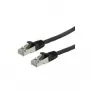 Cabo de patch S/FTP (PiMF) Cat.6 VALUE, LSOH, preto, 1 m (21.99.1235)