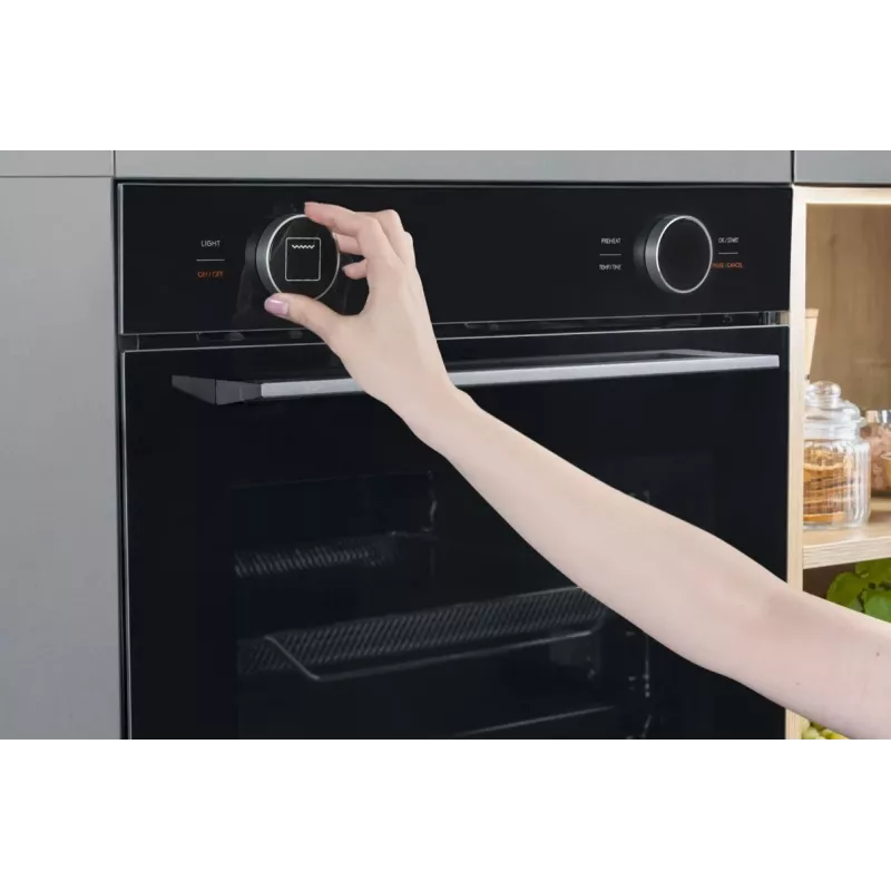 Forno de encastrar AMICA ED6769BA+ S-TYPE 1195515 com multifunções, classe de eficiência energética A+