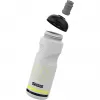Garrafa de água Sigg 6005.80 — garrafa desportiva de plástico 750 ml, branca, 236 mm de altura
