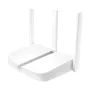 Router wireless Mercusys 300 Mbit/s Wireless N Wi-Fi 4 (802.11n) Single-Band (2,4 GHz) Ethernet LAN branco router de mesa