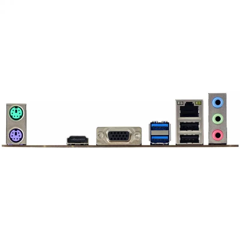 Motherboard BIOSTAR H81MHV3 3.0 — Micro ATX, LGA 1150, Intel H81, 2x DDR3 DIMM (máx. 16 GB), SATA II/III, Gigabit LAN, HDMI, VGA